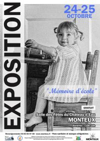 Exposition Mémoire d'école”. Du 24 au 25 octobre 2021 à MONTEUX. Vaucluse. 